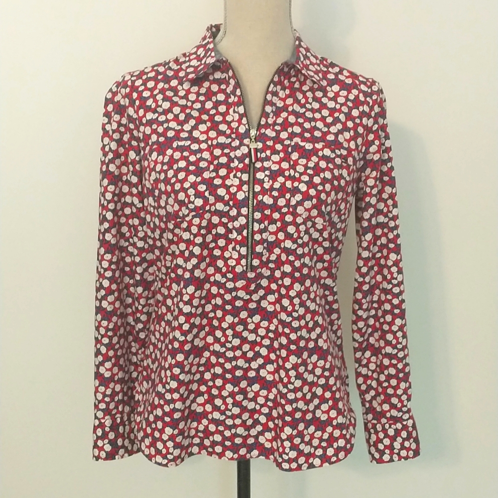 Tommy Hilfiger Half Zip Top Size XS